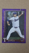 2025 Topps Update Series - Robert Garcia #US329 Purple Holo /250