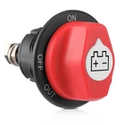 12V Battery Disconnect Rotary Switch Cut On/Off Set for Car SUV RV Marine Boat