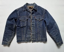 Vintage 1970s Levi  s 70505 Type III Denim Trucker Jacket USA Made 522 Size 38