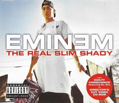 EMINEM Guilty Conscience 4TRX CLEAN NEW HOOK & VIDEO CD Single USA seller 1999