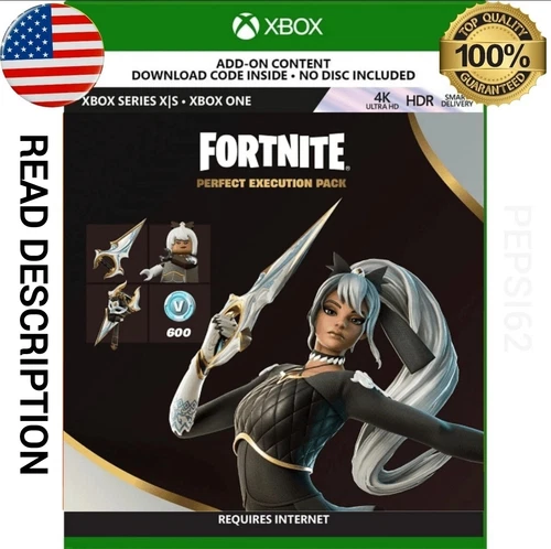 FORTNITE PERFECT EXECUTION Pack + 600 V-Bucks (XBOX One/X) USA Key 🇺🇸