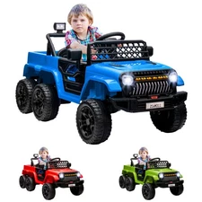 Qaba 12V Kids Electric Car w/ 2WD/4WD Switch, Remote Control