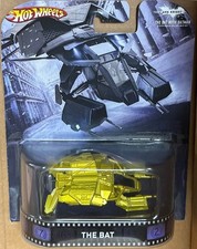 Gold The BAT Dark Night BATMOBILE CUSTOM Hot Wheels