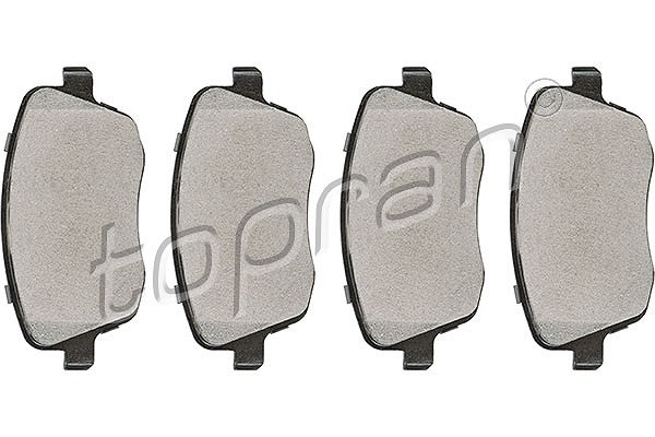 Topran Bremsbelagsatz, Scheibenbremse Vorderachse U.A. FüR Seat, Skoda, VW-image