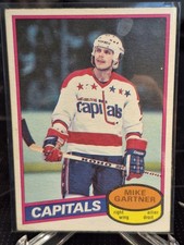 MIKE GARTNER 1980/81 O-Pee-Chee ROOKIE CARD #195 Washington Capitals HOF Py. rookie card picture