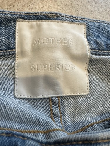 Jeans denim lavaggio chiaro MOTHER Superior taglia 29 'The Dazzler Shift I Confess' - Foto 6 di 16