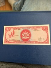 Trinidad & Tobago, 1 Dollar, L. 1964 (1977)?, Pic# 30. High Grade