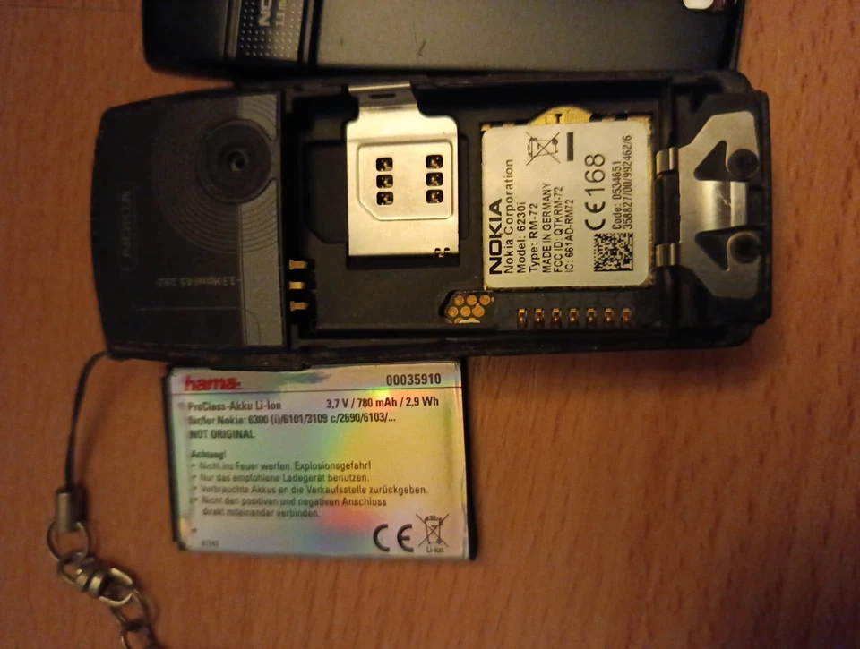 Nokia 6230i - 32MB - Schwarz (Ohne Simlock) - Bild 4 von 4