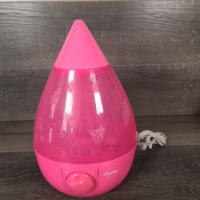 Crane 1 Gal. Ultrasonic Cool Mist Tear Drop Humidifier Pink