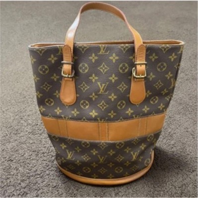 Louis Vuitton Monogram Tote Bag USA Bucket From Japan