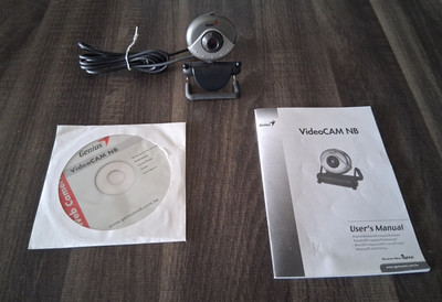 Genius, VideoCAM NB, Webcam, USB, Schnappschuss-Taste, gebraucht