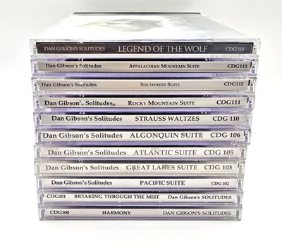 Dan Gibson's Solitudes 11 CD Lot Exploring Nature Classical Music CDG100-CDG118