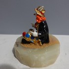 Vintage Ron Lee Sitting Clown "Thumbs Up" Sculpture Figurine — photo 3