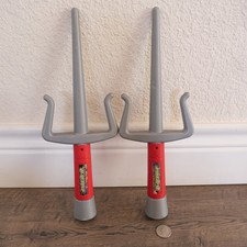 Teenage Mutant Ninja Turtles Raphael Sai Weapons X2 TMNT Plastic Cosplay  