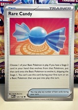 Pokemon Mega Evolution Item Trainer Card - Rare Candy 125/132