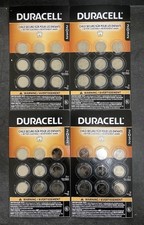 4 Pack lot Duracell CR2032 3V Lithium Coin Cell - 36 Batteries Total