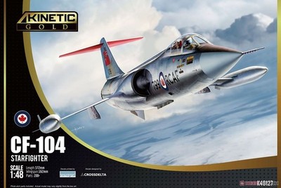 KINETIC K48127 1/48 scale CF-104 Starfighter Canadian Air Force model kit