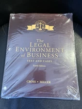 The Legal Environment of Business : Text and Cases, LOOSE-LEAF Ver.-New, Sealed