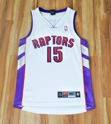 Vince Carter Toronto Raptors Nike Jersey Authentic Dri Fit NBA Men