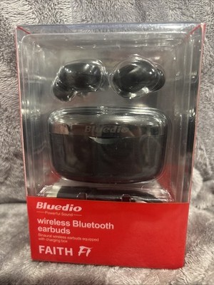 Bluedio Wireless Earbuds (Faith)Bluetooth Earphones In-Ear Stereo Sound-open box