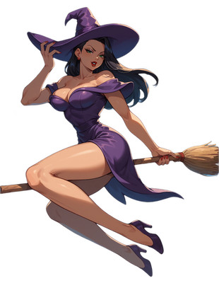 Jessica Rabbit Witch Vinyl Car Decal Sticker 7