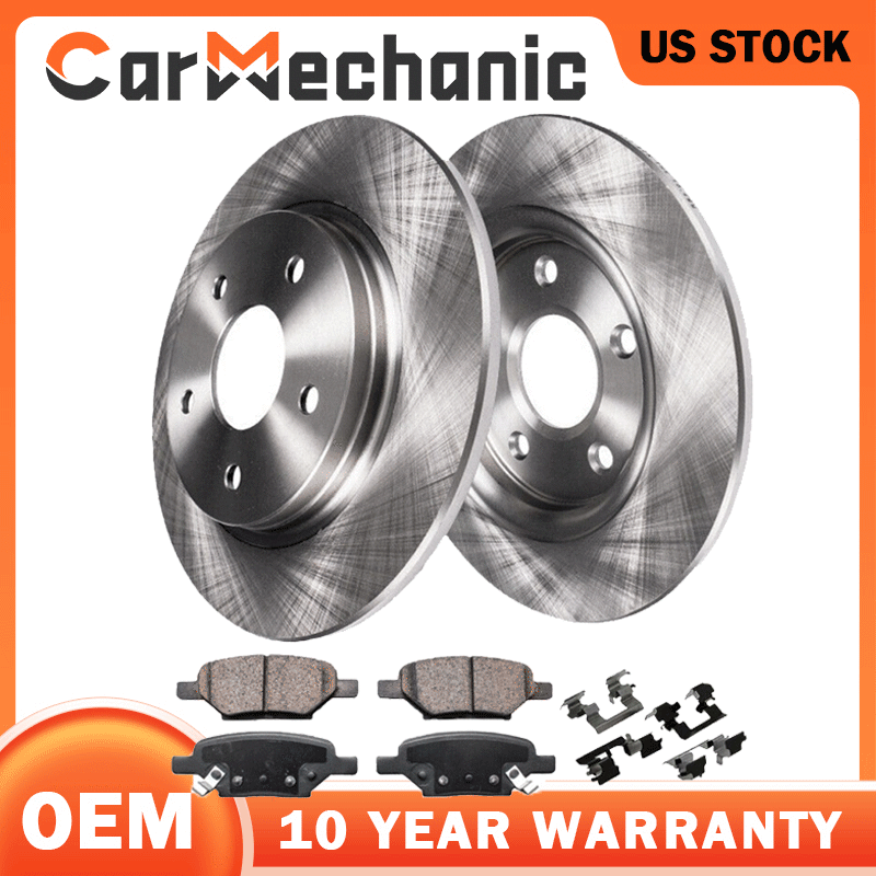 High-Performance Front Disc Brake Rotors & Ceramic Pads for Honda Pilot Acura MDX