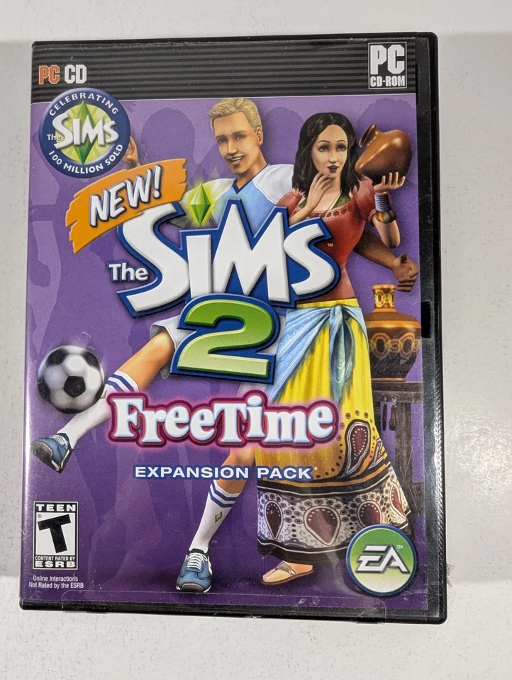 Sims 2 Free Time and Sims 2 Deluxe PC Game Expansion - Image 3 of 4