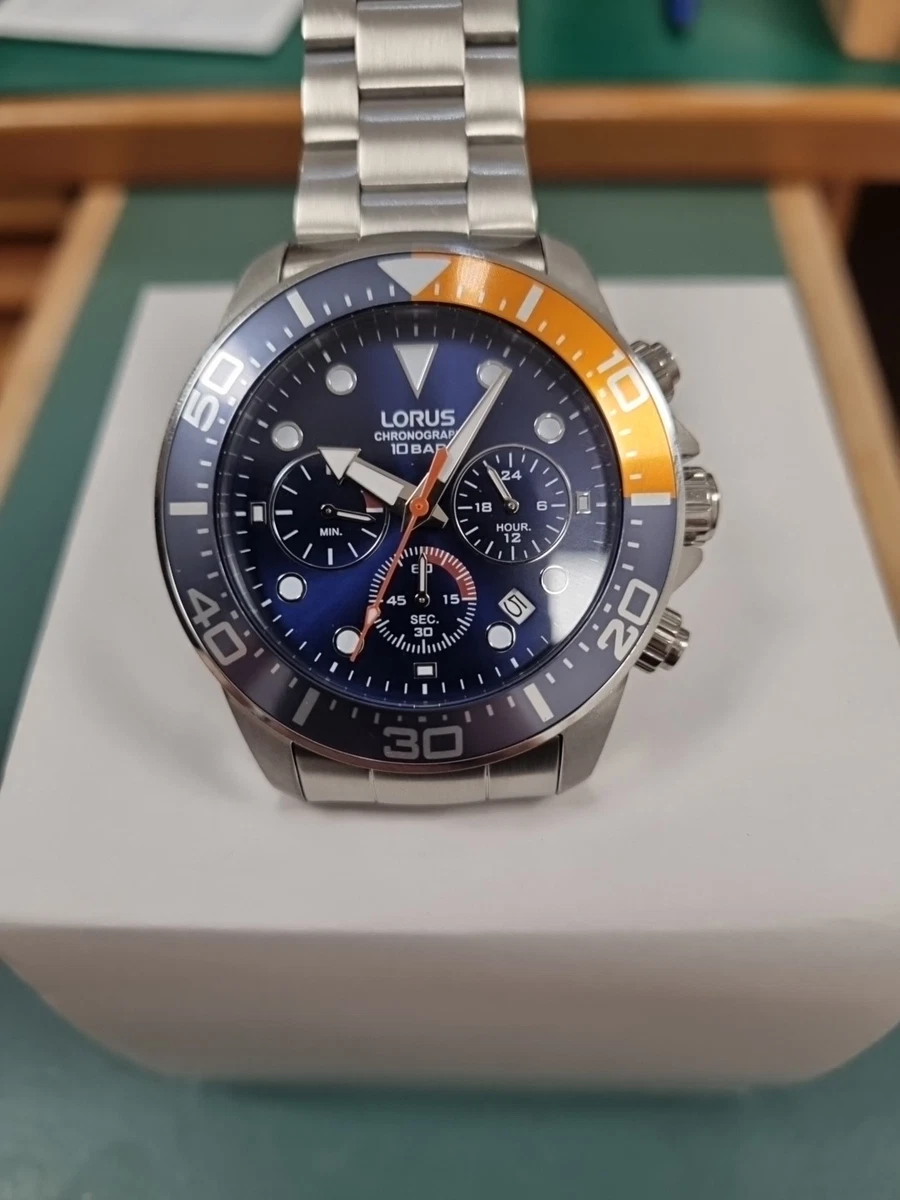 Lorus Orologio Uomo Acciaio 32025149 – Quarzo Analogico Impermeabile 10 Bar – Luminova