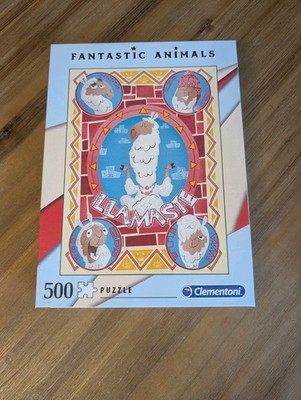 Clementoni Puzzle 500 Teile Fantastic Animals Llamaste