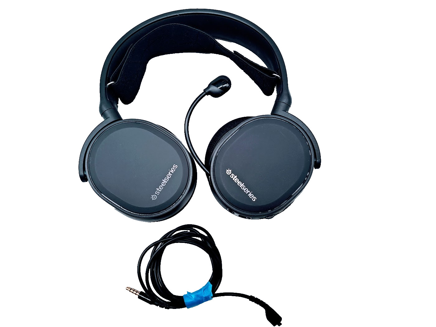 SteelSeries Arctis 3 Wired Gaming Headset - Black Model: HD-00010-tested