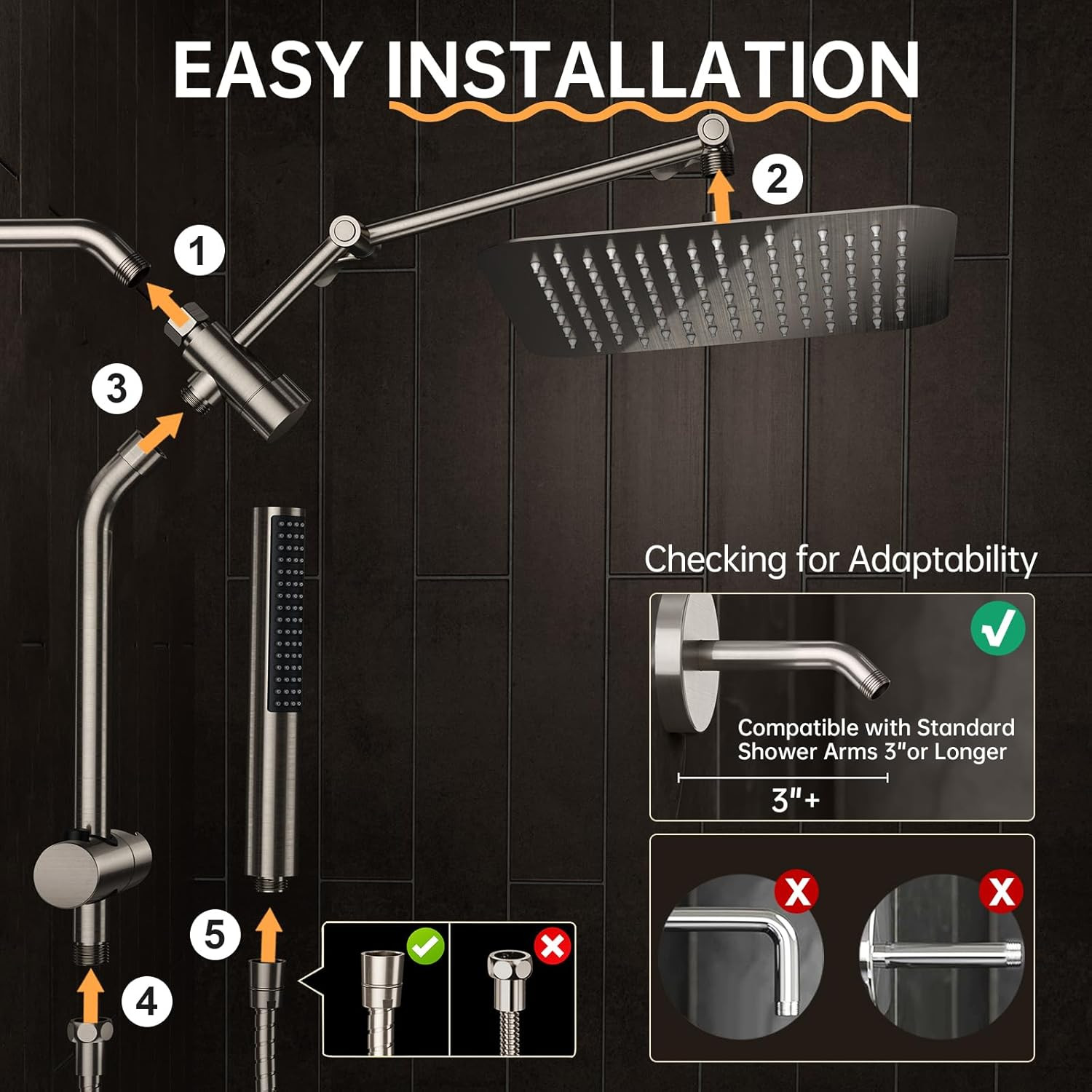 With Handheld Spray C...