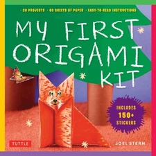 My First Origami Kit: [Origami Kit with Book, 60 Papers, 150 Stickers, 20 Projec