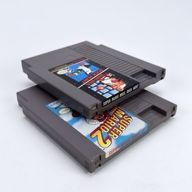 Super Mario Brothers/Duckhunt and Super Mario Bros. 2 (Nintendo NES, 1988)