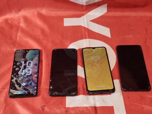 Konvolut 4 Handys für Ersatzteile darunter 2 Galaxy A23