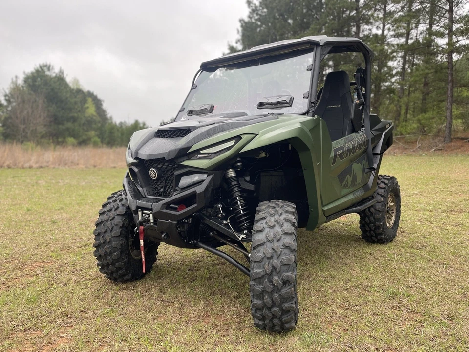 Para-brisa Seizmik revestido rígido sem ferramentas ventilado | Yamaha RMAX 2021-2023 - Imagem 3 de 4