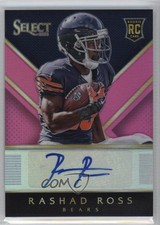 2014 Panini Select Rookie Fuchsia Prizm 48/199 Rashad Ross #RA-RRO Auto fm0