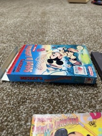 Mickey&rsquo;s Safari In Letterland NES CIB Nintendo 