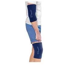 TheraICE Knee Ice Pack Wrap Compression ANYSleeve for Injuries, Reusable.  B5