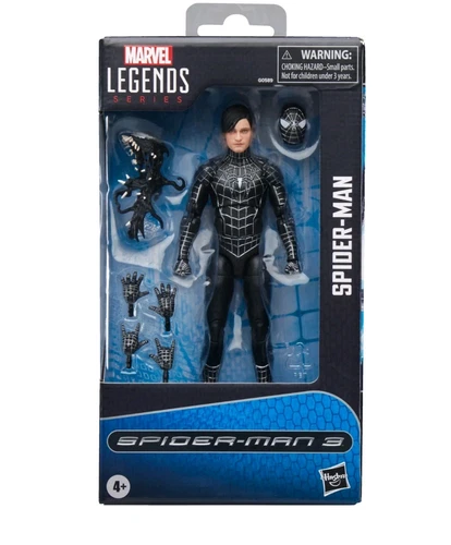 Marvel Legends 6" Spider Man Symbiote Suit (Spider Man 3) Action Figure