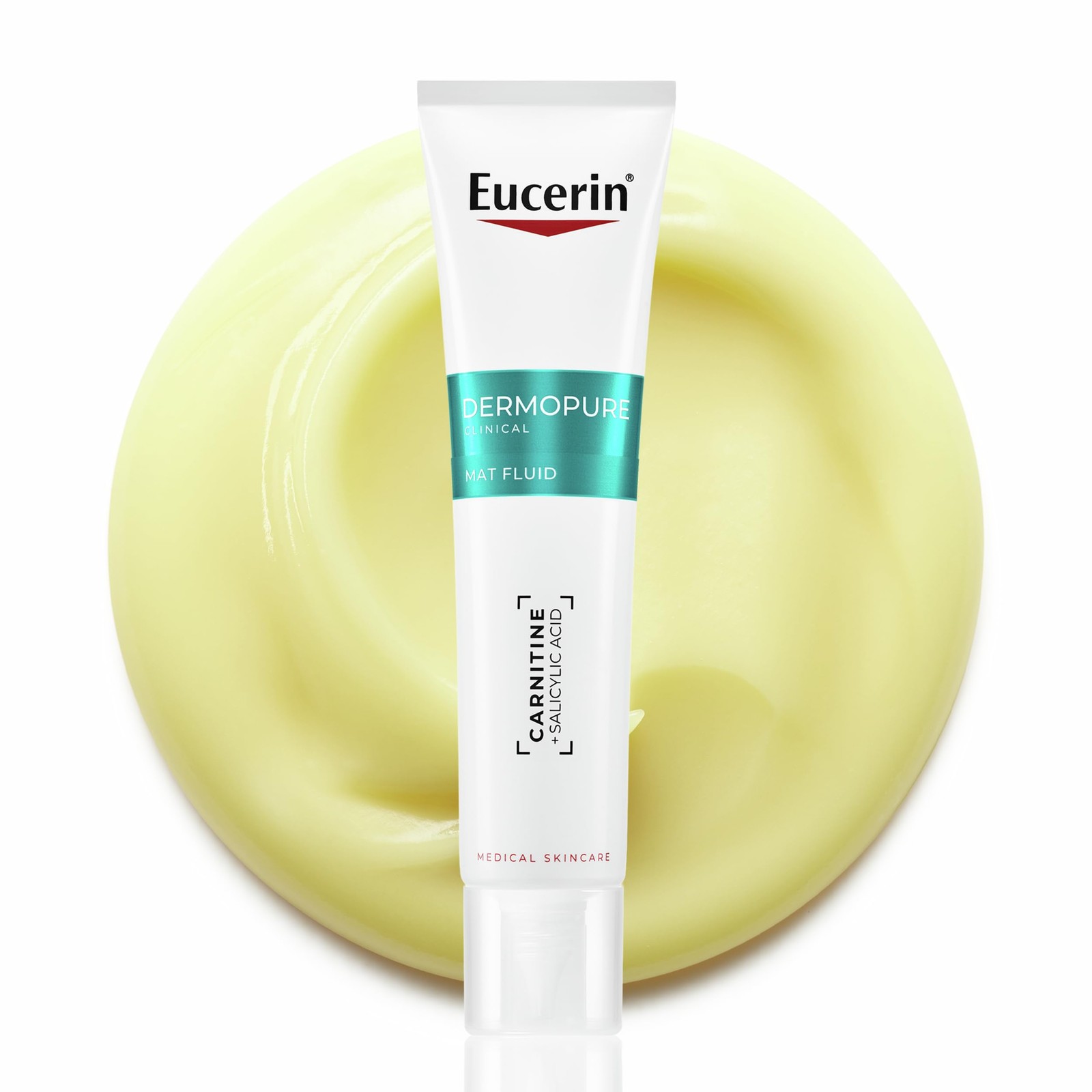 Eucerin DermoPure Fluido Opacizzante 40 ml | Crema Viso Sebo-Regolatrice