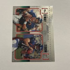 Tim Tebow John Elway 2010 Topps Chrome Gridiron Lineage Insert Rookie #GGLET