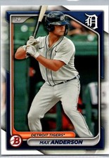 2024 Bowman #BP-128 Max Anderson Prospects