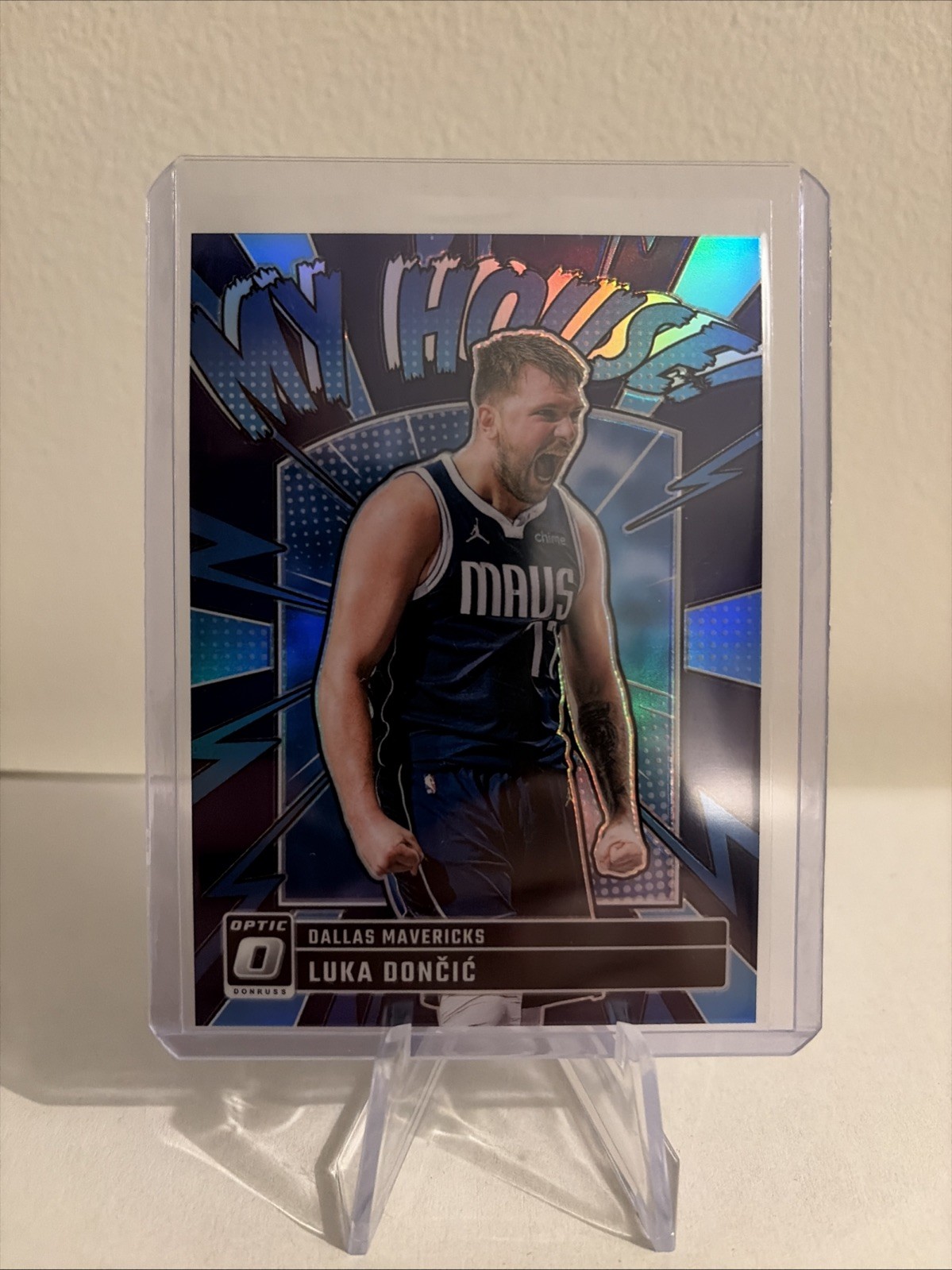 2024-25 Panini Donruss Optic - My House Luka Doncic #14 Purple Holo