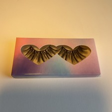 3d Long Thick Dramatic Looking Mink Eyelashes NEW w/ Lash Brush