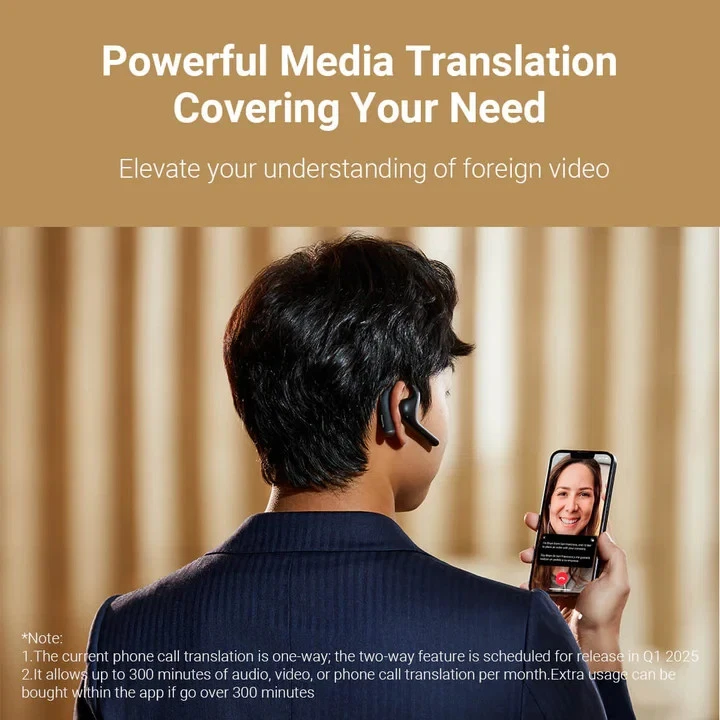 TIMEKETTLE W4 PRO AI-43 Languages INTERPRETER Earbuds--- FREE DELIVERY-SALE $329 - Image 4 of 4