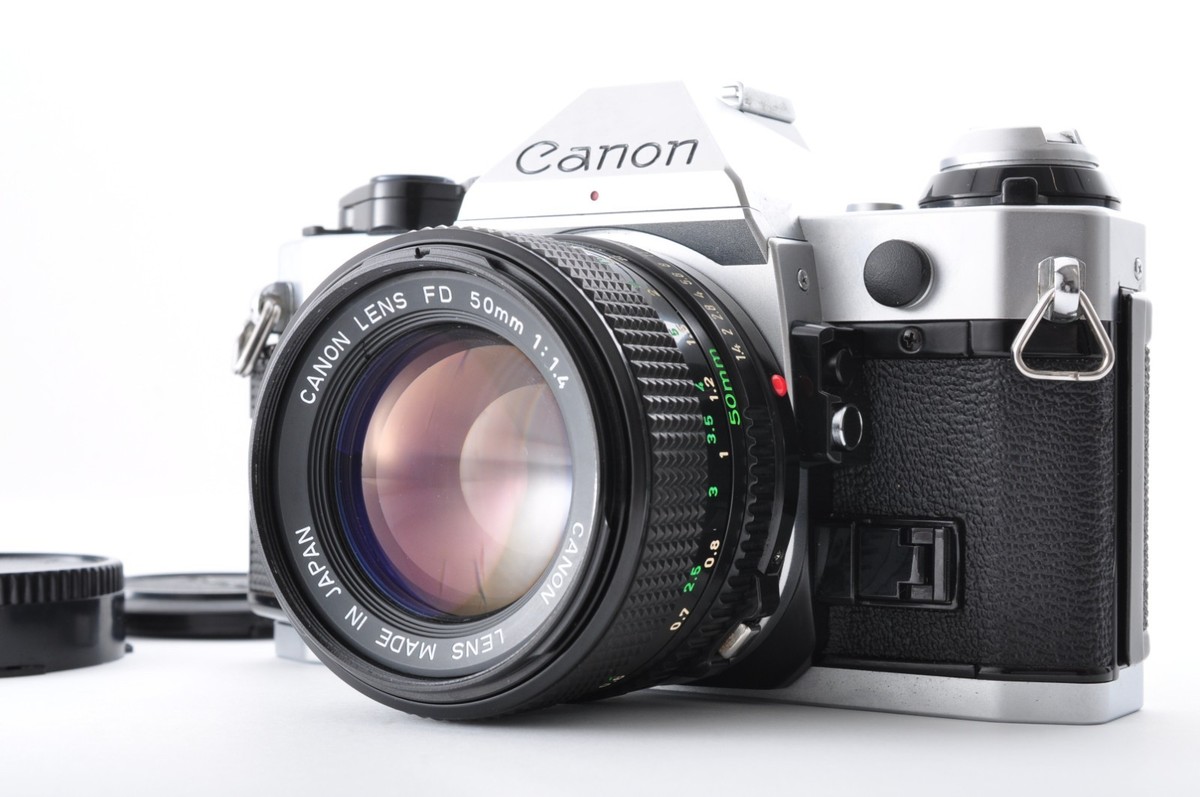 【完動品】Canon AE-1 Program Silver 50mm f1.4 CLA'd Canon AE-1 Program Silver / FD 50mm f/1.4 Exc+5 SLR