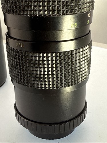 Quantaray 85-210mm f/3.8 FD-Mount Manual Focus Zoom Lens Macro Pentax & Case - Picture 13 of 24