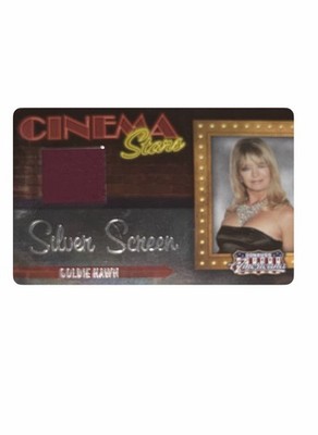 Goldie Hawn Memorabilia Karte   Cinema Stars Silver Screen   Nr. 19/100  