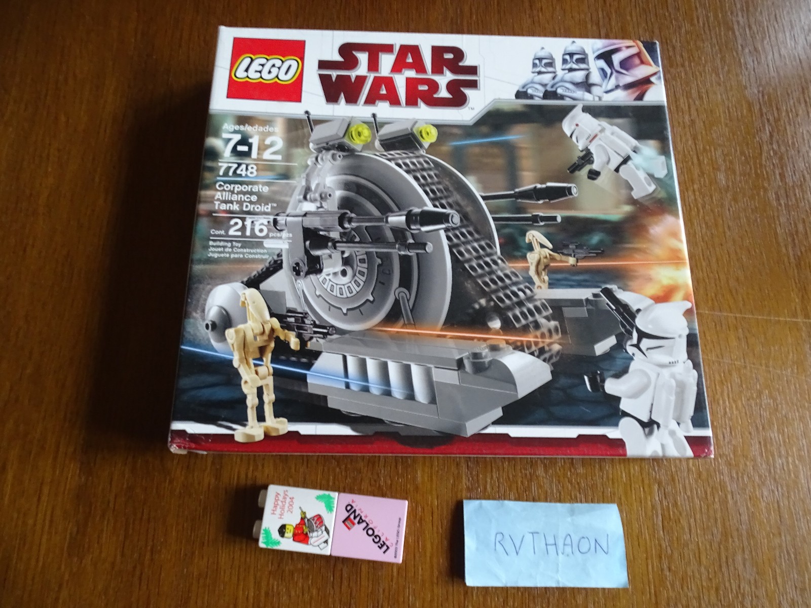 Lego Star Wars 7748 Corporate Alliance Tank Droid sealed box neuve