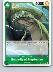 Bulge-Eyed Neptunian OP11-027 Common A Fist of Divine Speed One Piece TCG